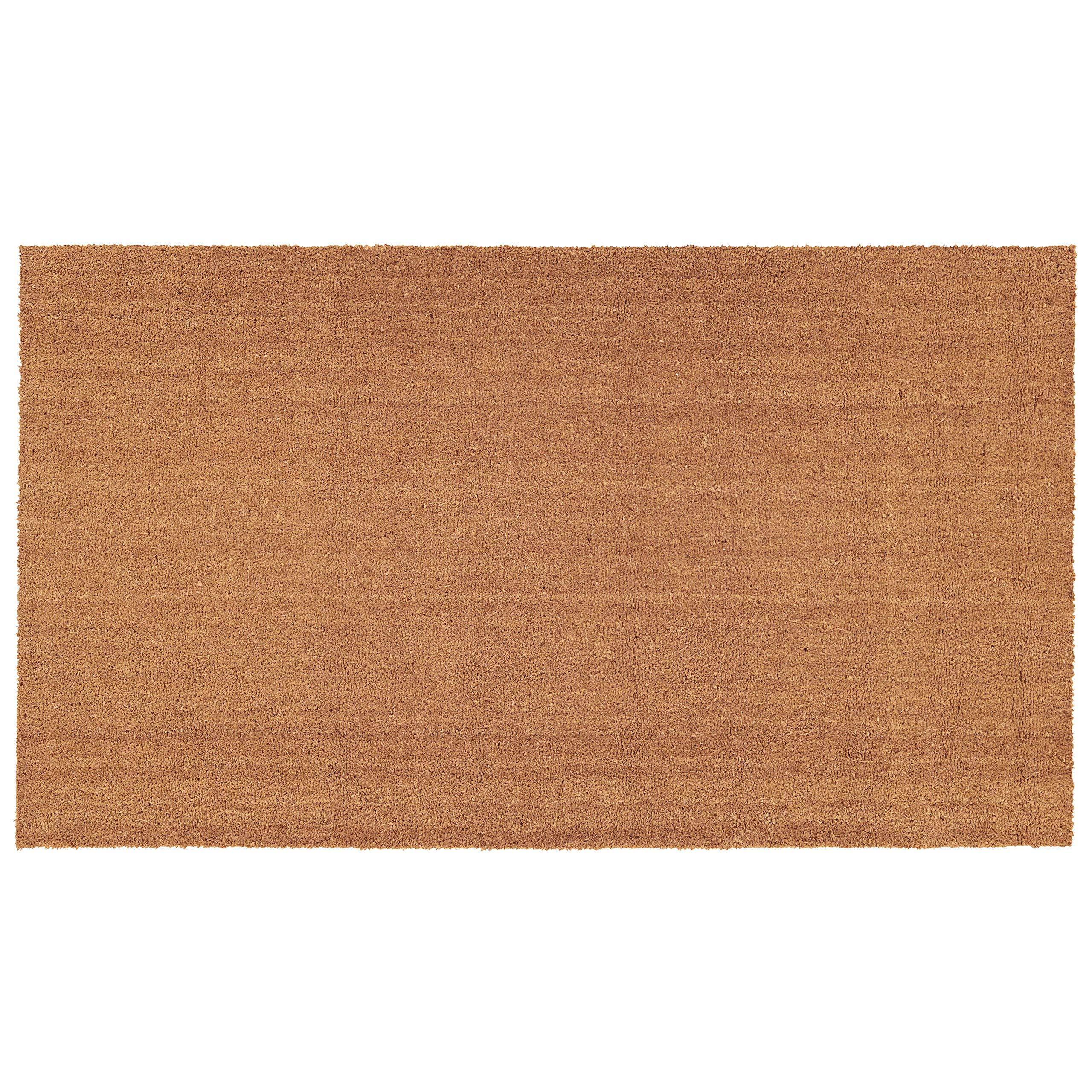 Calloway Mills 153552436 Natural Coir With Vinyl Backing Doormat, 24' X 36', Natural